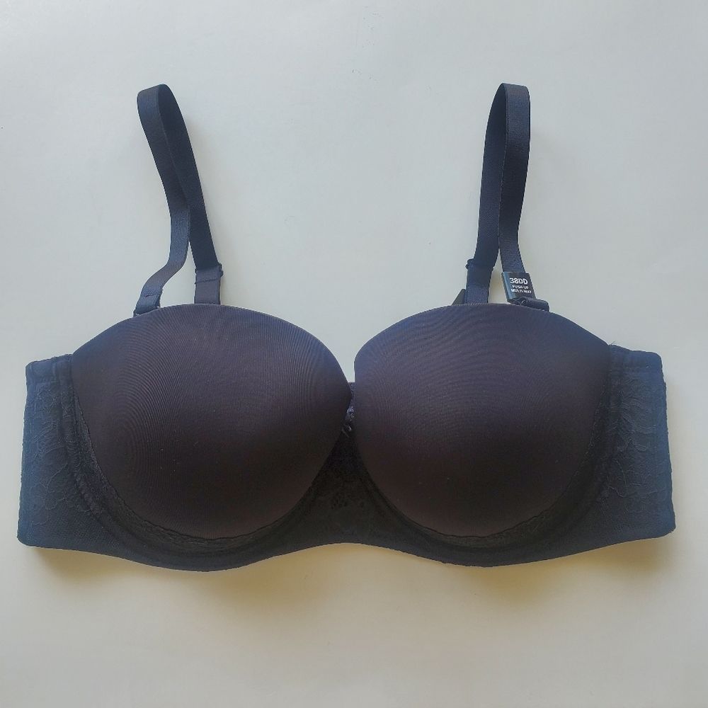 Torrid Push Up Multi-Way Lace Bra Size 38DD
